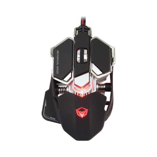 صورة ماوس كمبيوتر لعبة الميكانيكل وايرلس ممتاز ميشن  Gaming Mouse MT-M990 White