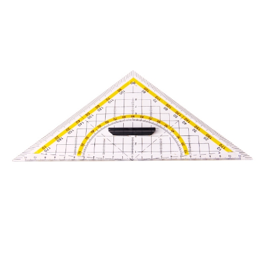 صورة مثلث وصفي شفاف 25 سم AAC022-8-4116