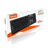صورة كيبورد  ميشن  عربي وانجليزي مدخل ممتاز  MEETION -USB - K815