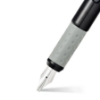 صورة قلم خط 1 ملي مع 2 غيار(شفر) اطار اسودSheaffer 1.0MM-93400  