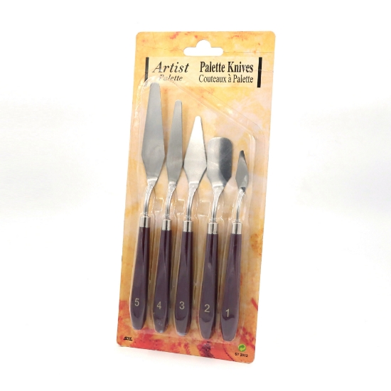 صورة طقم 5 ادوات (سكاكين) فن تشكيلي AAG021-11-121-93-A