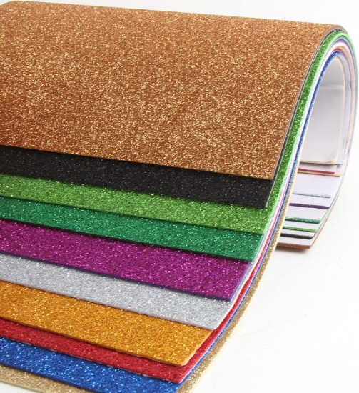 صورة ورق فوم اسفنجي لاصق لماع 2 ملم × 10 الوان 50×70 الذكي