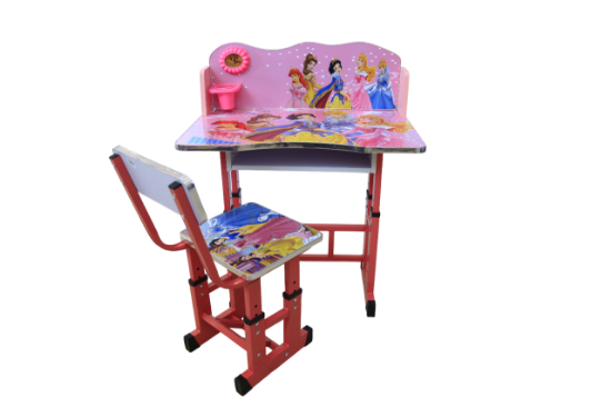 Picture of طاولة اطفال مع الكرسي صور الاميرات الثلاث  A-139