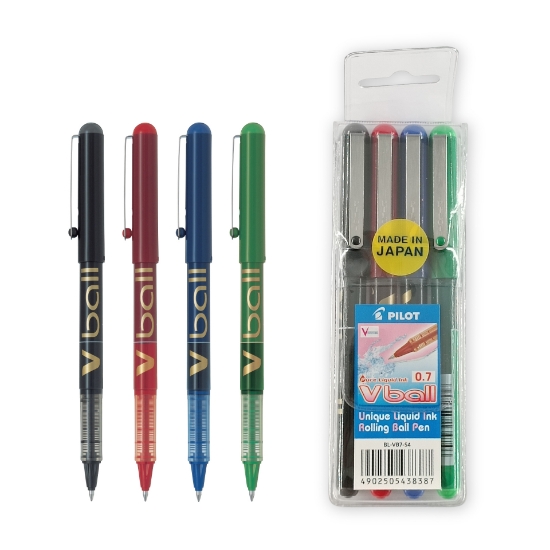 صورة طقم اقلام  سائل ابو عين بايلوت vboll