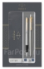 صورة طقم اقلام  حبر +جاف  اطار فضي و ذهبي باركر(2093257)  PARKER