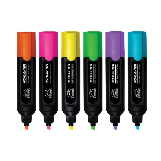 صورة طقم أقلام توضيح فسفوري -سمارت smart