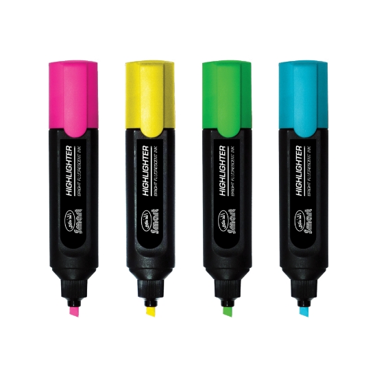 صورة طقم اقلام توضيح الذكي 4 الوان SMART 721-3