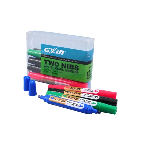 صورة اقلام سبورة جهتين مقصوص ومدببGXIN G-219