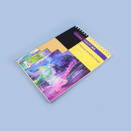 صورة كراسات رسم الوان باستيل 180 جرام 24 ورقة ابوجر Artmate-HSCP-A4