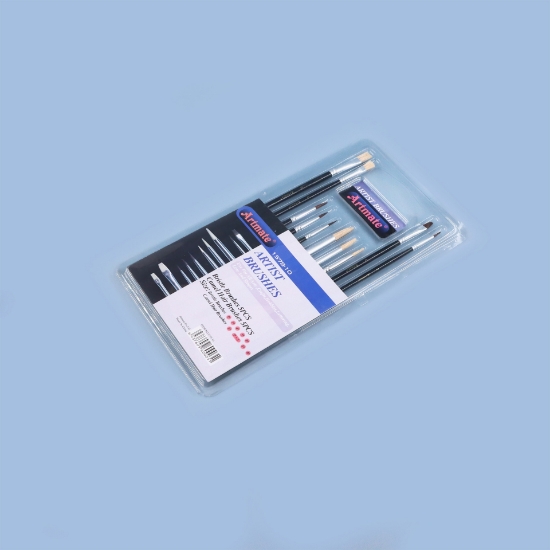 صورة طقم 10 فرش رسم مقاسات واشكال متنوعة ARTMATE-10-1578