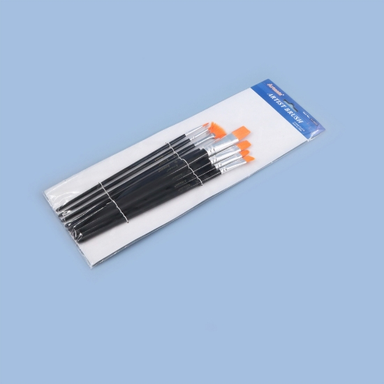 صورة طقم 8 فرش رسم اكريليك مقاسات واشكال متنوعة CF-BS23-Artmate