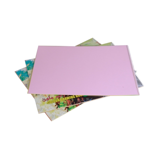 صورة كراسات رسم ابو جر 10الوان 110جرام 20ورقة2012BA