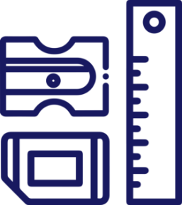 Picture for category البرايات والمساحات والمساطر