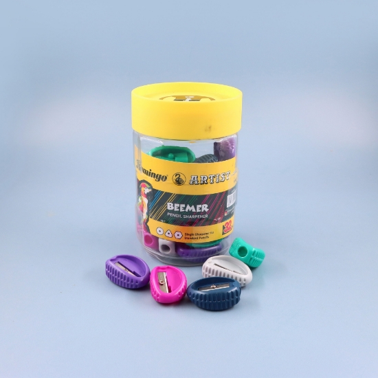 صورة  برايات بلاستيك فتحة فلمنجوا ملون فلاير 9077 Flamingo