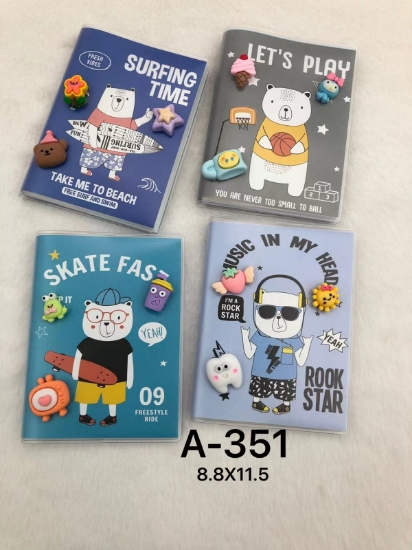 صورة دفاتر غلاف شفاف EGTG351-A7-1-4