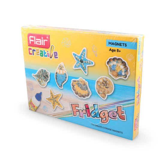 صورة وسائل تعليمية ورقية تشكيل مع اصداف ورمل فلايرFA-7075