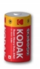 صورة طقم بطاريات كوداك كبير احمر KODAK SUPER R20-CAT30946385 الطقم =2ح