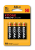 صورة طقم بطاريات اصبع كوداك اسود  KODAK  XTRALIFE LR6-AA-4-CAT30952027 الطقم =4ح