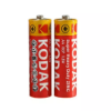 صورة طقم بطاريات اصبع كوداك احمر KODAK- SUPER-R6-AA-2-CAT30416772 الطقم =2ح
