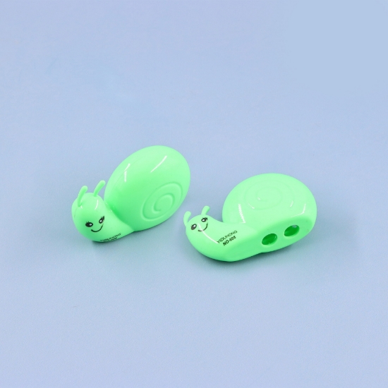 صورة برايات بلاستيك فتحتين مع الحافظة شكل حلزون AAC024-7-124- NO-608A