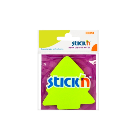 صورة ورق ملاحظات  لاصق 70×70 شكل شجرة  NO.21592