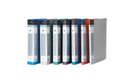 صورة ملف وثائق بلاستيك 100جيب ممتاز US-100A-A4