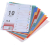 صورة فواصل ملفات بلاستيك ملون من 1-10-US-010