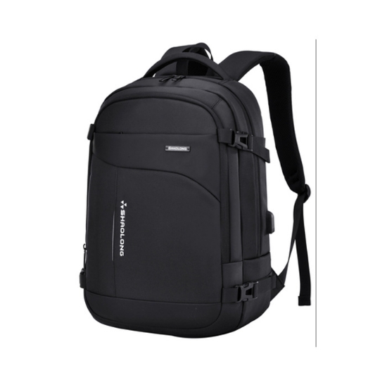 صورة شنطات ظهر لاب توب مع منفذ USBلون اسود +كحلي+رمادي SL2813