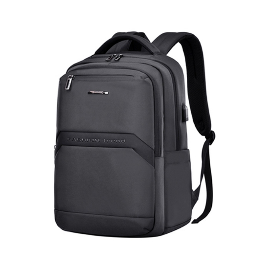 صورة شنطات ظهر لاب توب مع منفذ USB اسود+رمادي+كحلي SL914