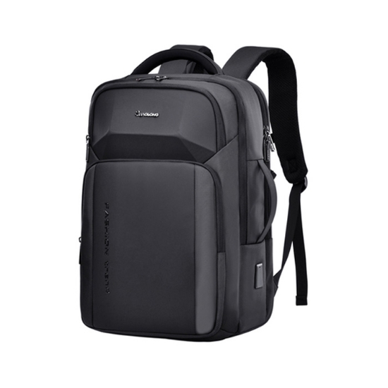 صورة شنطات ظهر لاب توب +مكتبي مع منفذ USB اسود+رمادي+كحليSL811