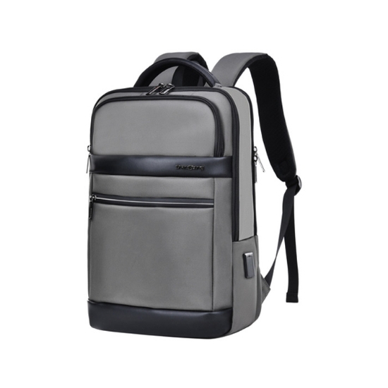 صورة شنطات ظهر لاب توب مع منفذ USB اسود+رمادي+كحلي SL1034