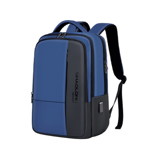 صورة شنطات ظهر لاب توب مع USB اسود+رمادي+كحلي SL1043B