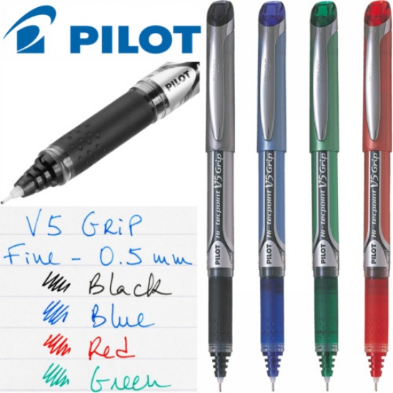 صورة أقلام سائل بايلوت  PILOT (BXGPN)HI-TECPOINT  GRIP 0.5