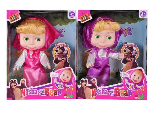 صورة عرائس ماشا 10" والدب موسيقى ي1468 