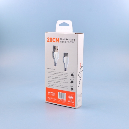 صورة توصيلة تلفون تايب سي20سم  LS540  USB TYPE C  SMART Tech