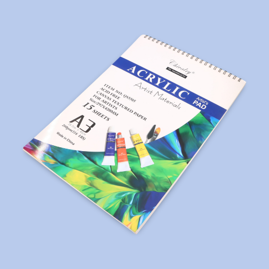 صورة كراسات رسم اكريلك 260جرام 15ورقة AAC023-9-403-5505- A3