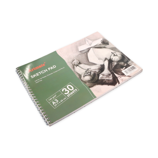صورة كراسات رسم جرافيت 160جرام 30ورقة ARTMATE-HSSK-A3