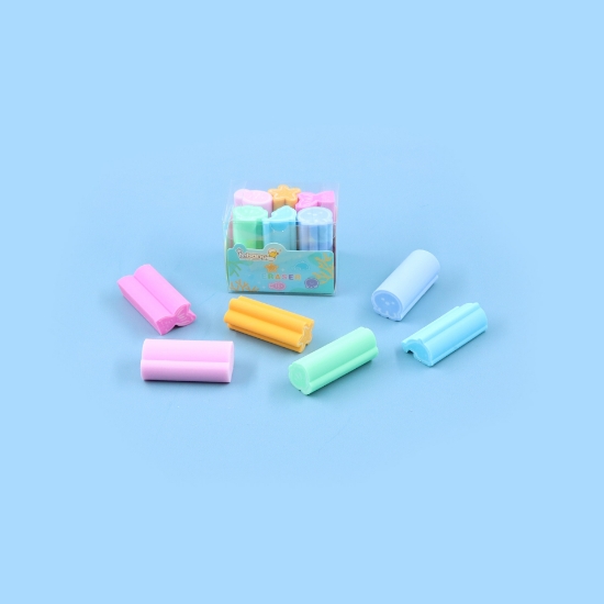 صورة طقم مساحات 6قطع شكل حيوانات بحرية ملون AAC025-1-143-TB6537