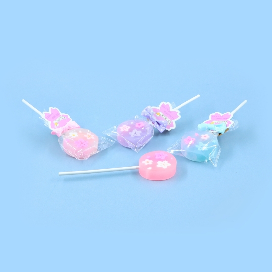 Picture of  مساحات ملون  شكل حلوى ابوعود وربطة AAC025-1-138-TB6592