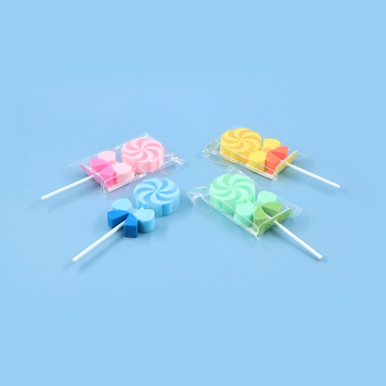 Picture of  مساحات ملون  شكل حلويات ابوعود وربطة  AAC025-1-139-TB6599