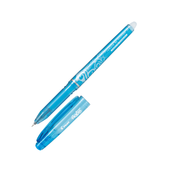 صورة اقلام سائل بايلوت سماوي مع الماسح FRIXION POINT BL-FRP-5-LB