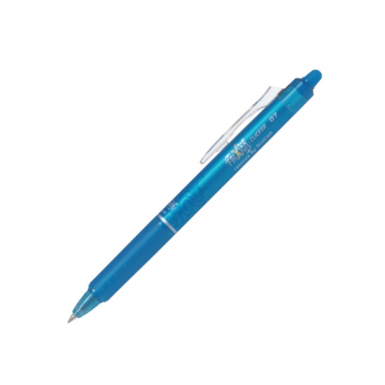 صورة اقلام سائل ضغط مع الماسح بايلوت ازرق فاتح  FRIXION BLRT-FR7-LB