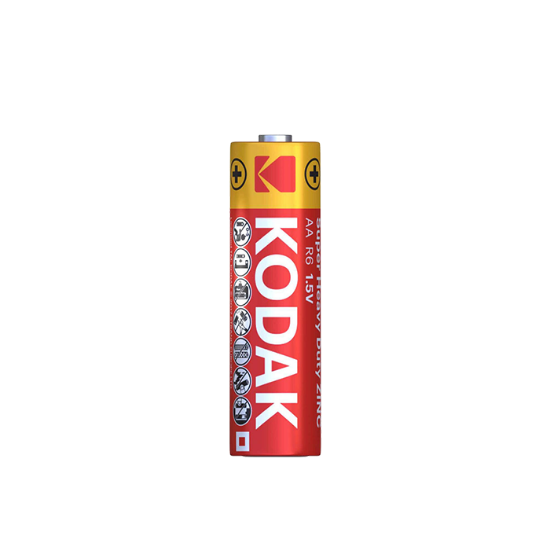 صورة طقم بطاريات اصبع كوداك احمر KODAK SUPER R6-AA-4-CAT30951044 الطقم =4ح