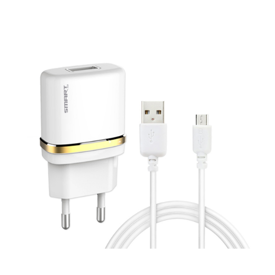 Picture of شاحن مع توصيلة تلفون جلكسي DL-AC50 SMART TECH