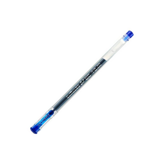 صورة اقلام سائل جل جسم مثلث  الجوهرة ازرق ZUIXUA- CS-801- 0.38MM