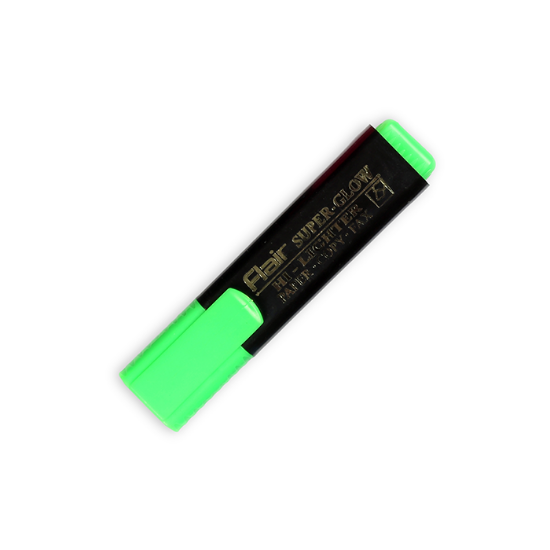 صورة أقلام توضيح أخضر فلاير SUPER  GLOW