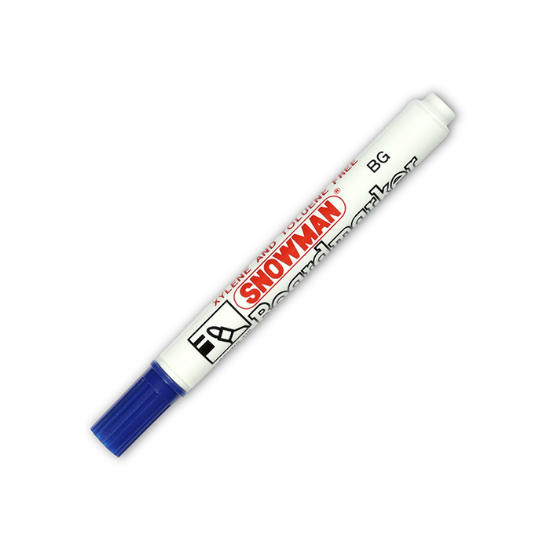 Picture of اقلام سبورة مدبب ازرق SNOWMAN-BG-12