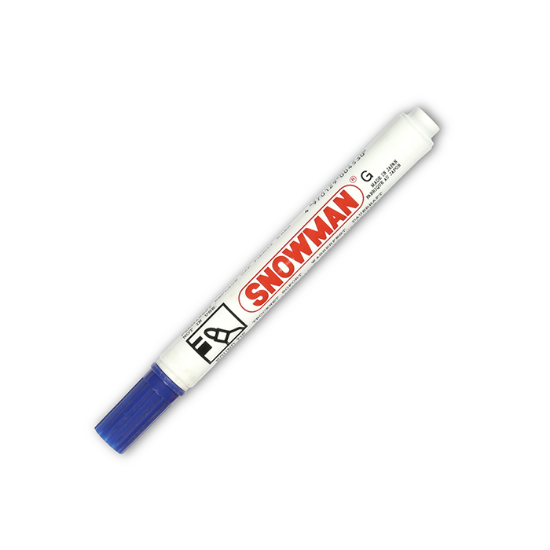 صورة أقلام علامة مدبب أزرق SNOWMAN_ G-12