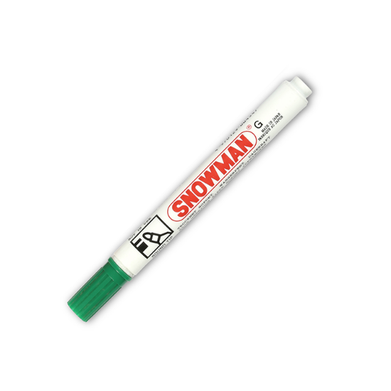 صورة أقلام علامة مدبب أخضر SNOWMAN_G-12