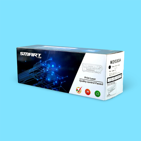 صورة خرطوشة حبر  سمارت تك بديل لطابعة HP ليزر  أسود (بدون شريحة )   Laser Toner Cartridge( SMART TECH) Black HP W2030A /415A (NO Chip) 